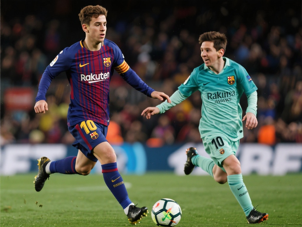 提到这位巴萨新星，人们难免会将他与当年的